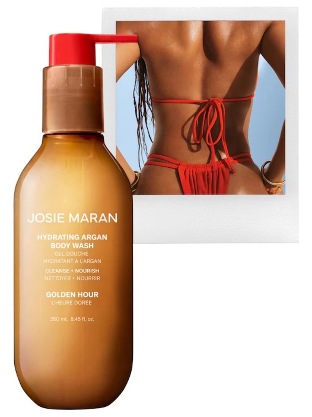 Josie Maran Golden Hour Hydrating Argan Body Wash
